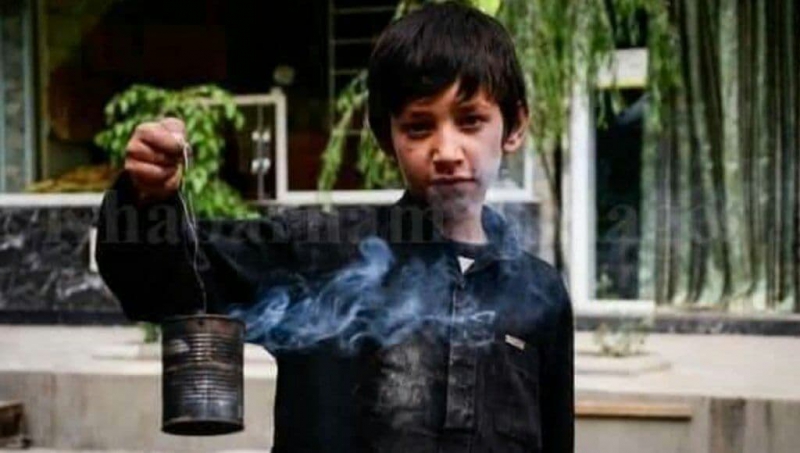 کودک اسپند دودکن افغان  در بمب گذاری طالبان کشته شد